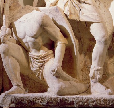 Battle Scene (detail) by Roman